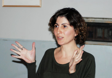 Лала Асликян на гражданском слушании