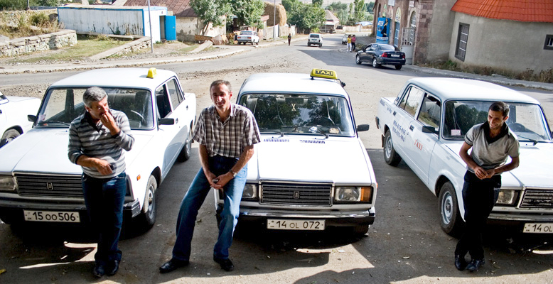 Таксисты в Ереване