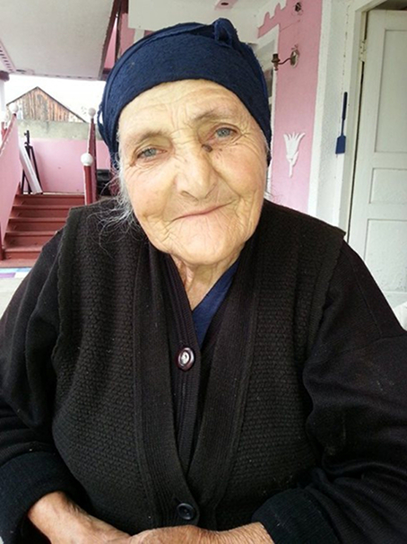 An Azerbaijani mother in Tekali